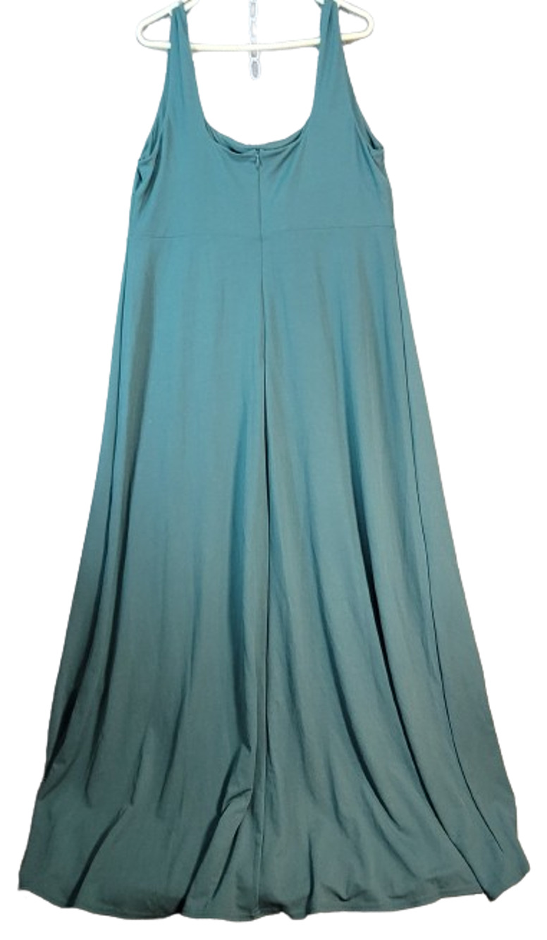 BIRDY GREY Dress Crepe Convertible Bridesmaid Formal Prom sz 2X Sea Glass Green